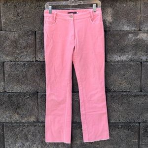 Harvey Faircloth Pink Corduroy Pants